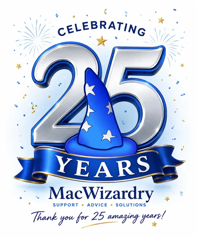 Celebrating 25 years MacWizardry